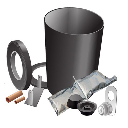 Комплект изоляции стыков в полиэтиленовой оболочке КЗС(т) 159х280х500 мм ГОСТ 30732-2020