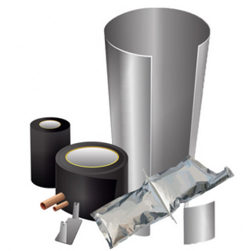 Комплект изоляции стыков оцинкованный КЗС(ц) 133х225х500 мм ГОСТ 30732-2020