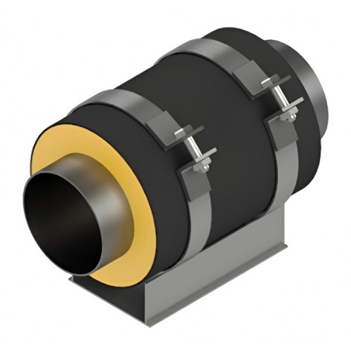 Опора скользящая для прокладки в футляре трубы ППУ 32х125х156,5х325х88х340 мм