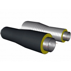 Переход стальной ППУ ПЭ тип 2 09Г2С 45х3,5х32х3х1500 мм ГОСТ 8732-78