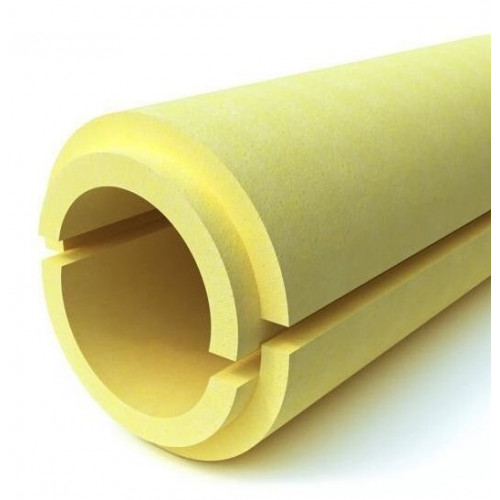 Скорлупа ППУ стеклотканевая для отводов 48х40 мм в Владивостоке
