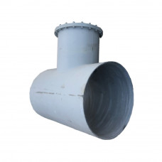 Тройник в ВУС изоляции с ЦПП равнопроходный 65х76х7 мм ГОСТ 17376-2001