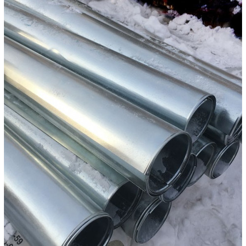 Труба-оболочка оцинкованная 180х0,6 мм ГОСТ 30732-2020 3,46 кг в Владивостоке
