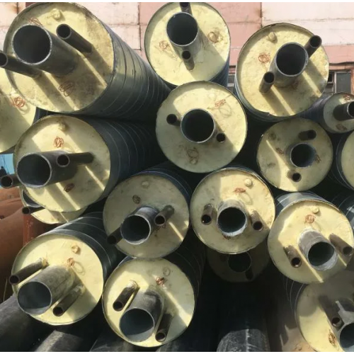 Труба в ППУ изоляции со спутником в полиэтиленовой оболочке тип 2 Ст20 Ду32 108х5 мм ГОСТ 8732-78